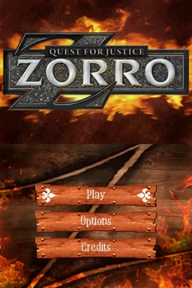 Zorro - Quest for Justice (USA) (En,Fr,De,Es,It) screen shot title